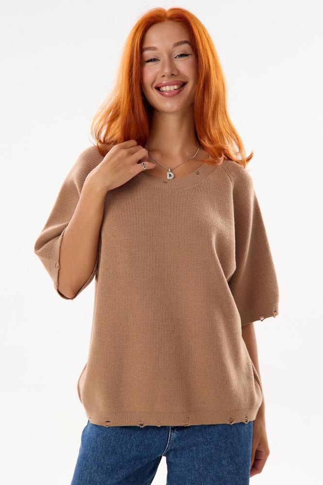 Футболка женская вязаная К Арт. 10507