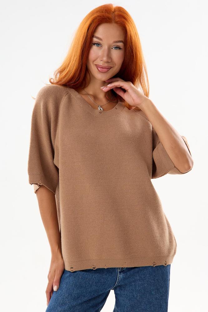 Футболка женская вязаная К Арт. 10507