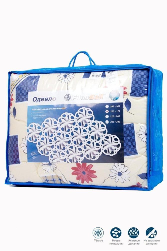 Одеяло Файбербол 1,5 (поликоттон) Арт. 1021