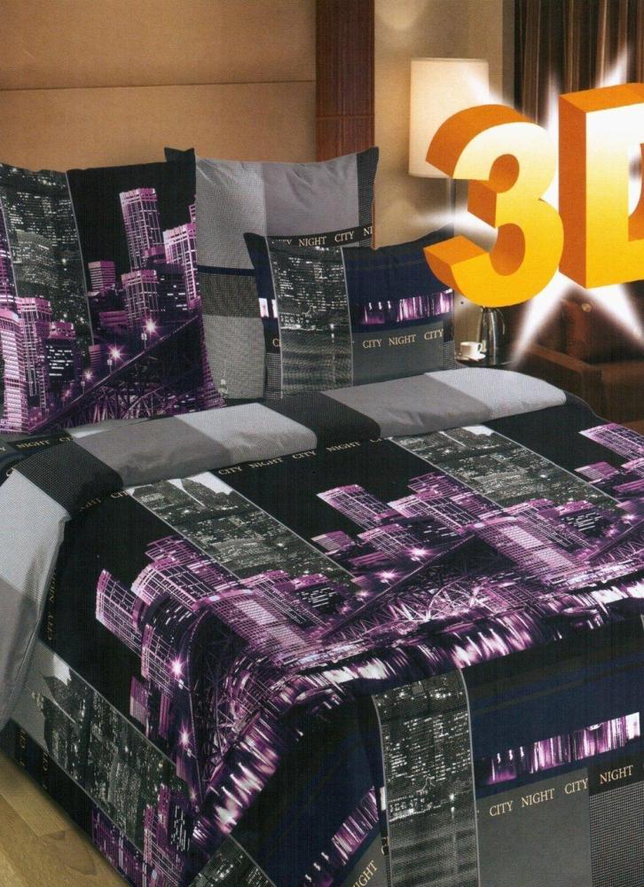 КПБ сем Сити 2 сиреневый Арт. 2388