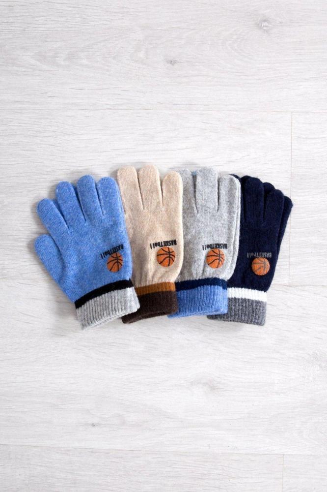 Перчатки детские на мальчика Баскетбол Арт. 4193