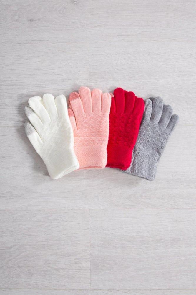 Перчатки Сенсорные детские для девочки Арт. 4198