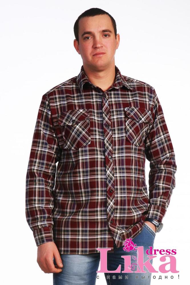 Рубашка мужская Гигант фуле Арт. 4235