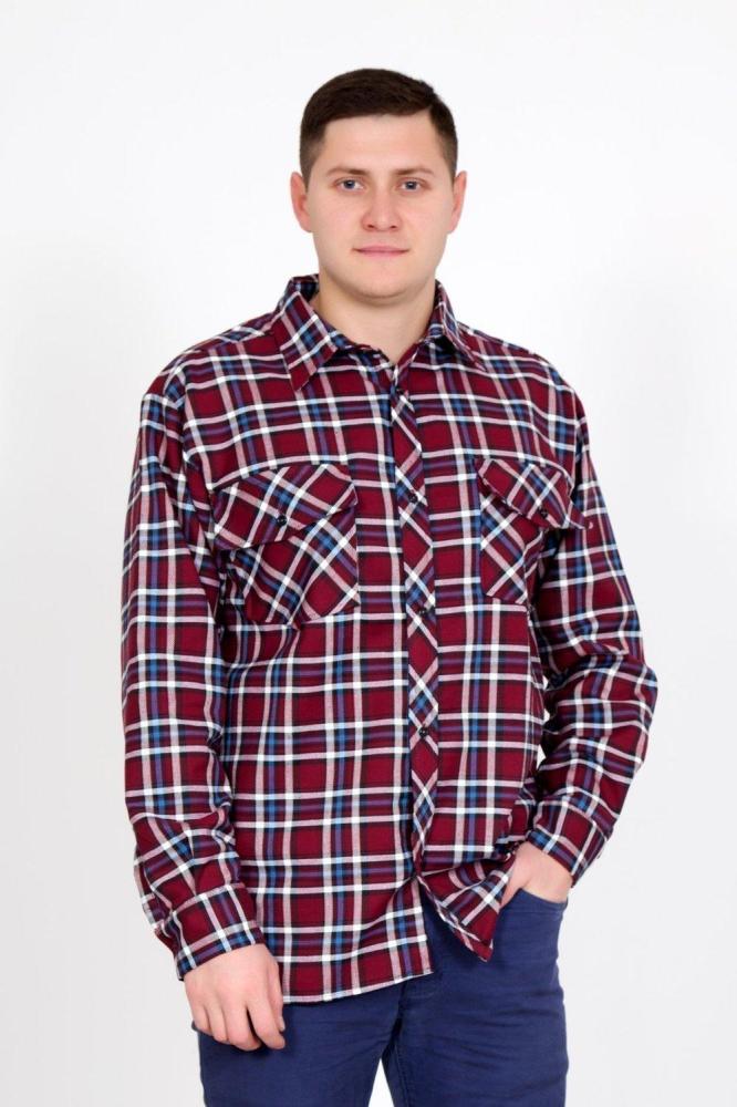 Рубашка мужская Гигант фуле Арт. 4235