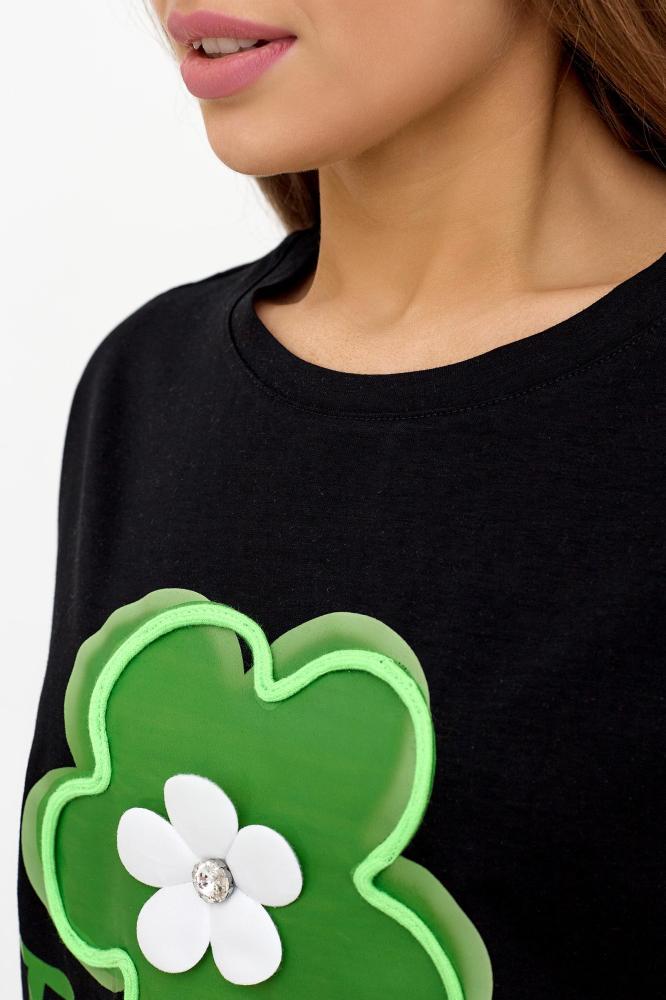 Футболка женская Flowers Ч Арт. 9360