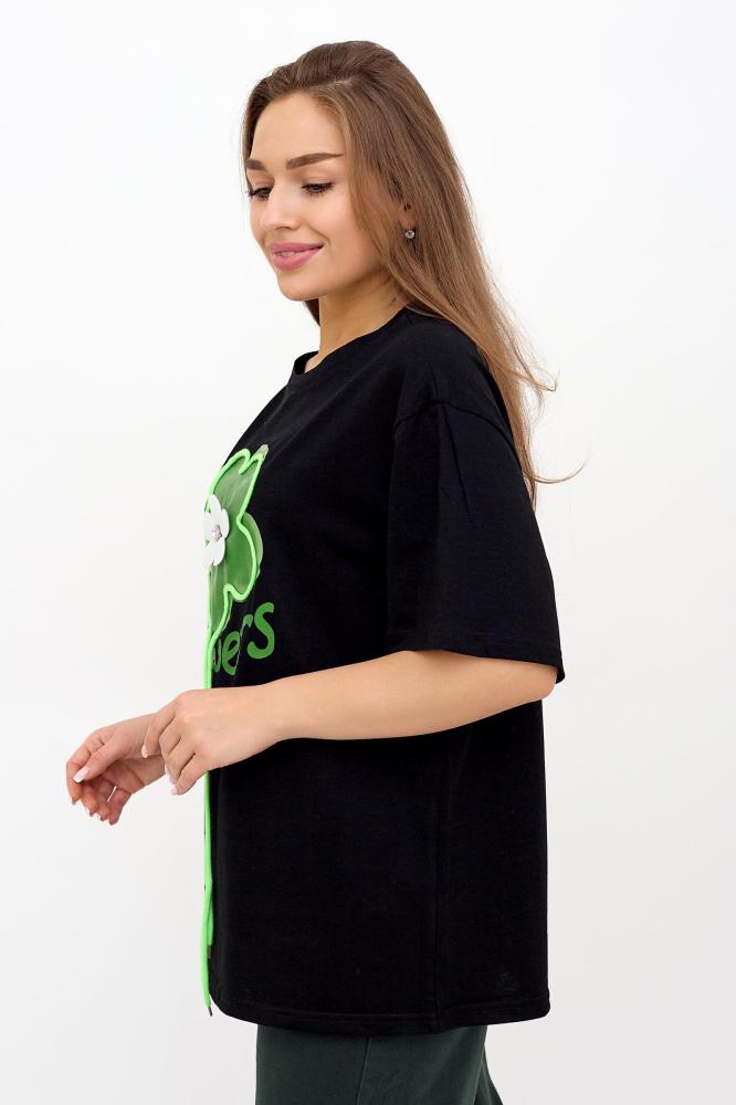 Футболка женская Flowers Ч Арт. 9360