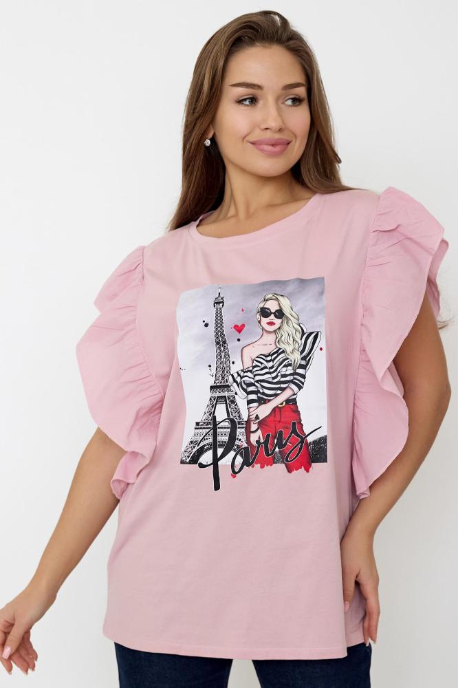 Футболка женская Париж Р Арт. 8599