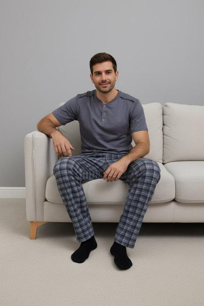 Пижама мужская Клетка С Арт. 10452