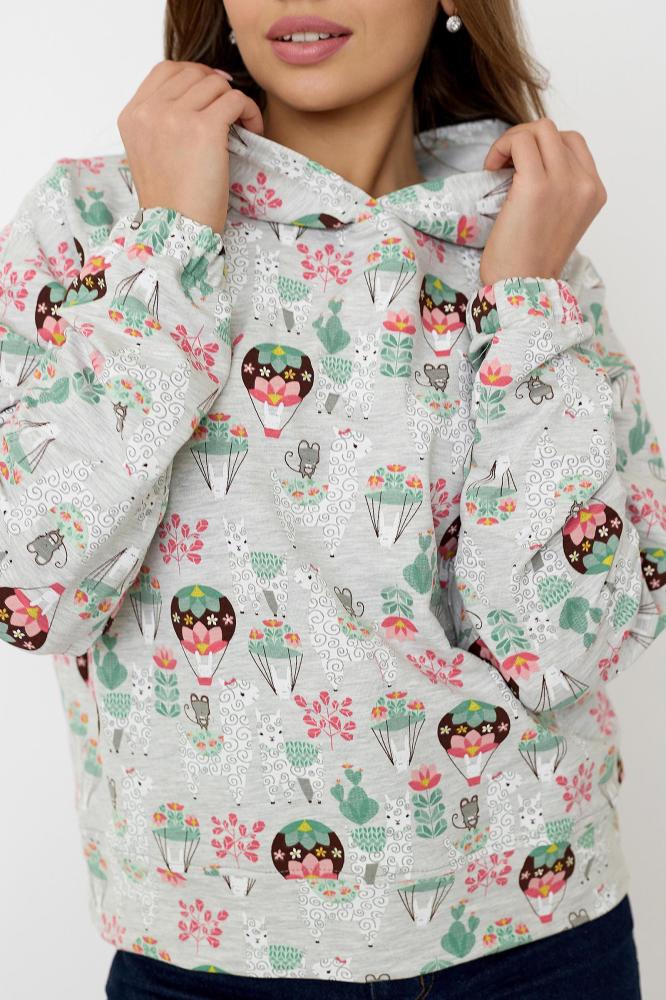 Толстовка женская Лама Арт. 9840