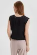 Майка женская вязаная со шнуровкой Ч Арт. 10129 Майка женская вязаная со шнуровкой Ч Арт. 10129