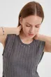 Майка женская вязаная со шнуровкой С Арт. 10127 Майка женская вязаная со шнуровкой С Арт. 10127