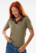 Футболка женская вязаная Поло Х Арт. 10517